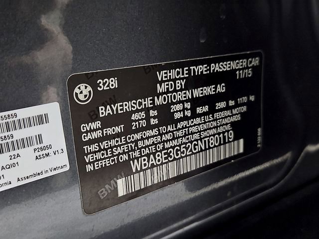 Used 2016 BMW 328i xDrive Sedan AWD/4WD image 29