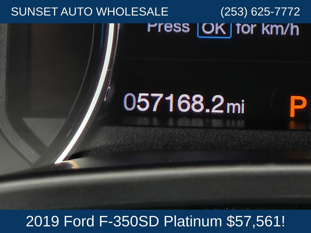 Used 2019 Ford F350 Platinum w/ Platinum Ultimate Package image 39