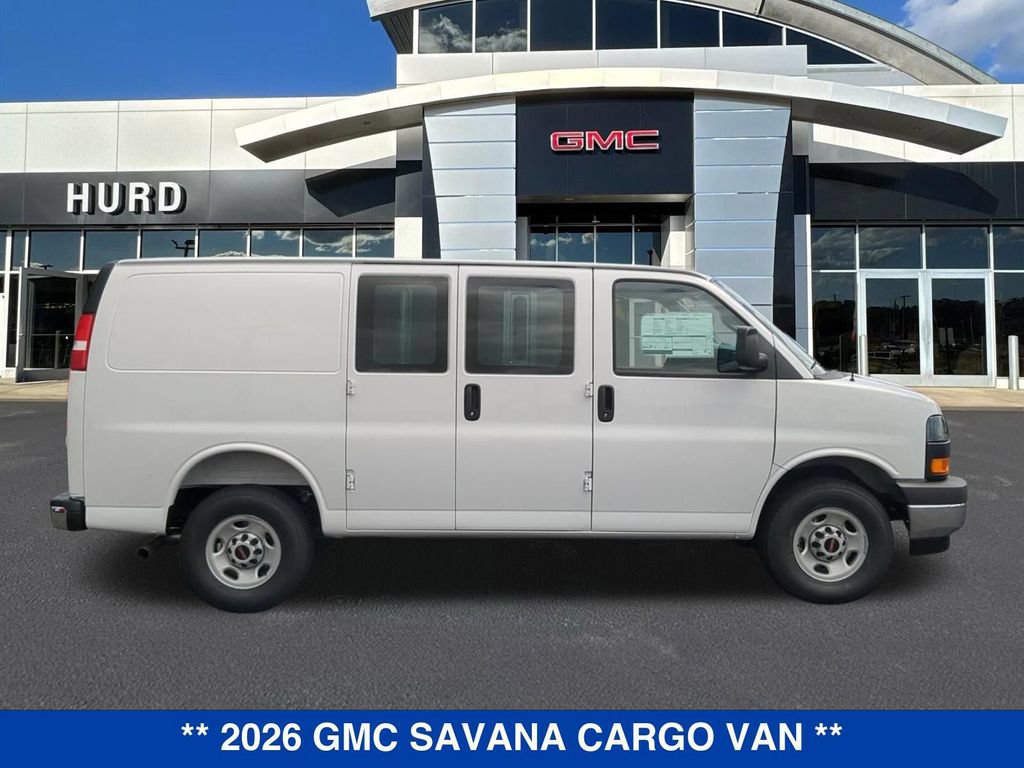 New 2026 GMC Savana 2500 w/ Chrome Appearance Package RWD image 3