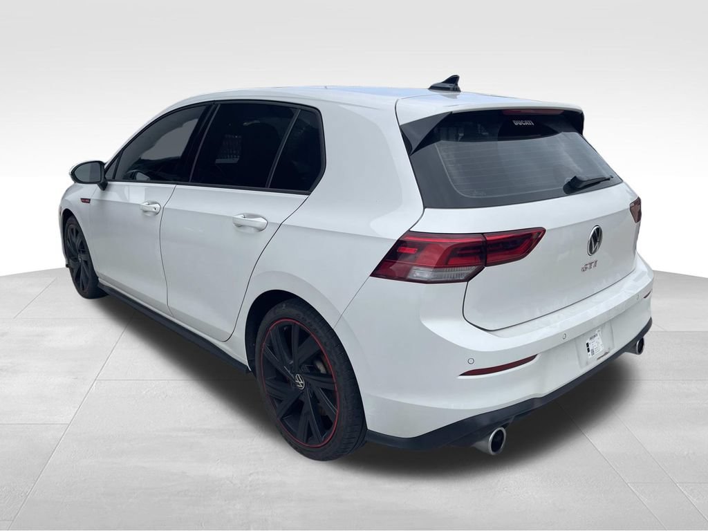 Used 2022 Volkswagen GTI SE w/ Black Wheel Package FWD image 4