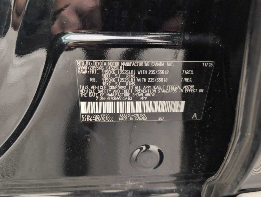 Used 2016 Toyota RAV4 SE w/ Advanced Technology Package image 48