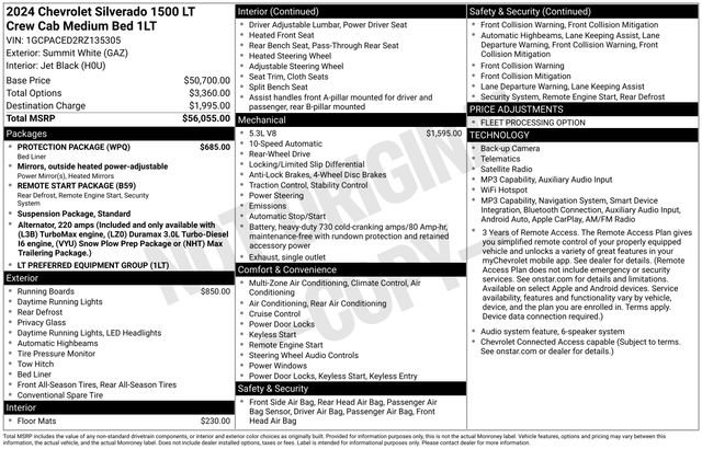 Used 2024 Chevrolet Silverado 1500 LT w/ Protection Package RWD image 12