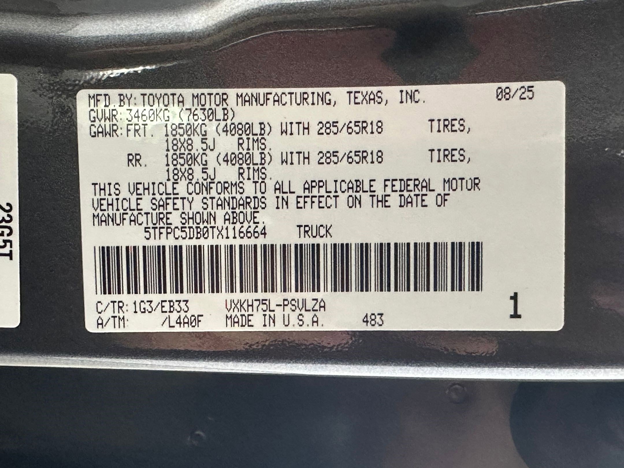 Used 2026 Toyota Tundra TRD Pro image 31