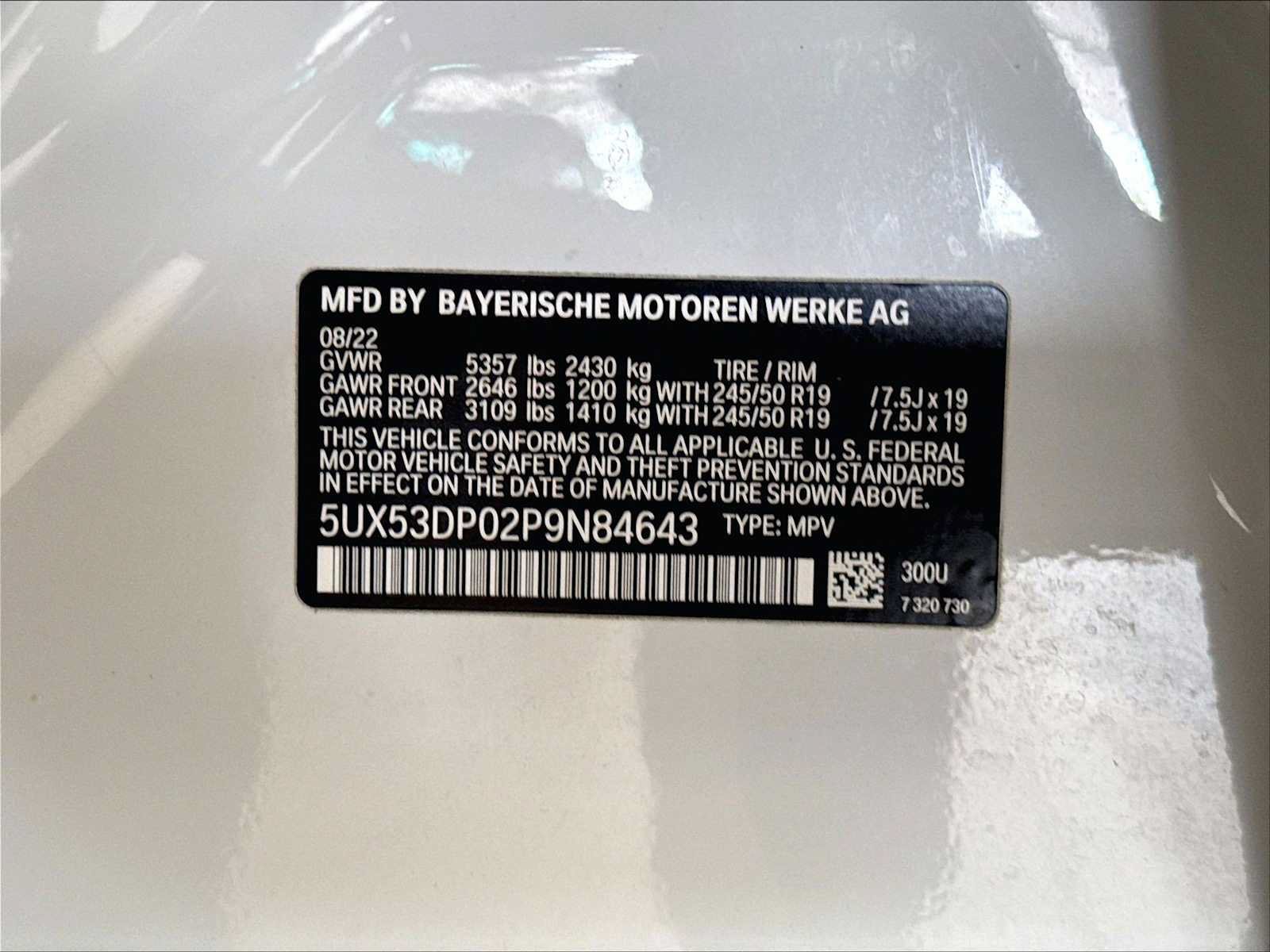 Used 2023 BMW X3 xDrive30i w/ M Sport Package AWD/4WD image 36