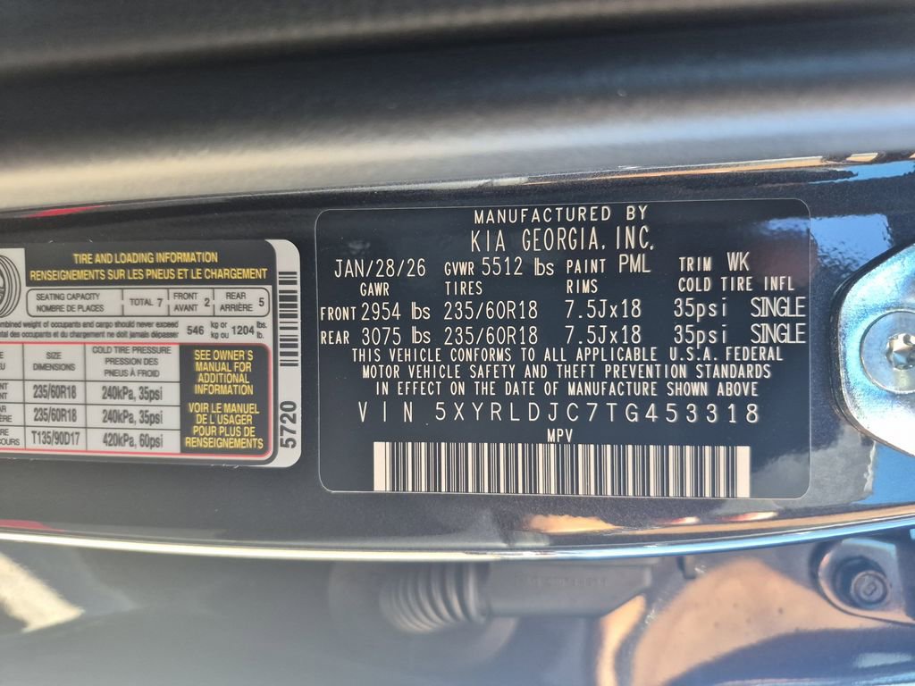 New 2026 Kia Sorento S AWD/4WD image 27