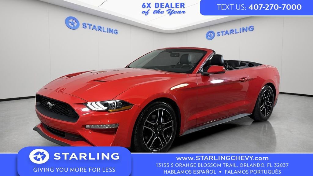 Used 2020 Ford Mustang Premium RWD image 1