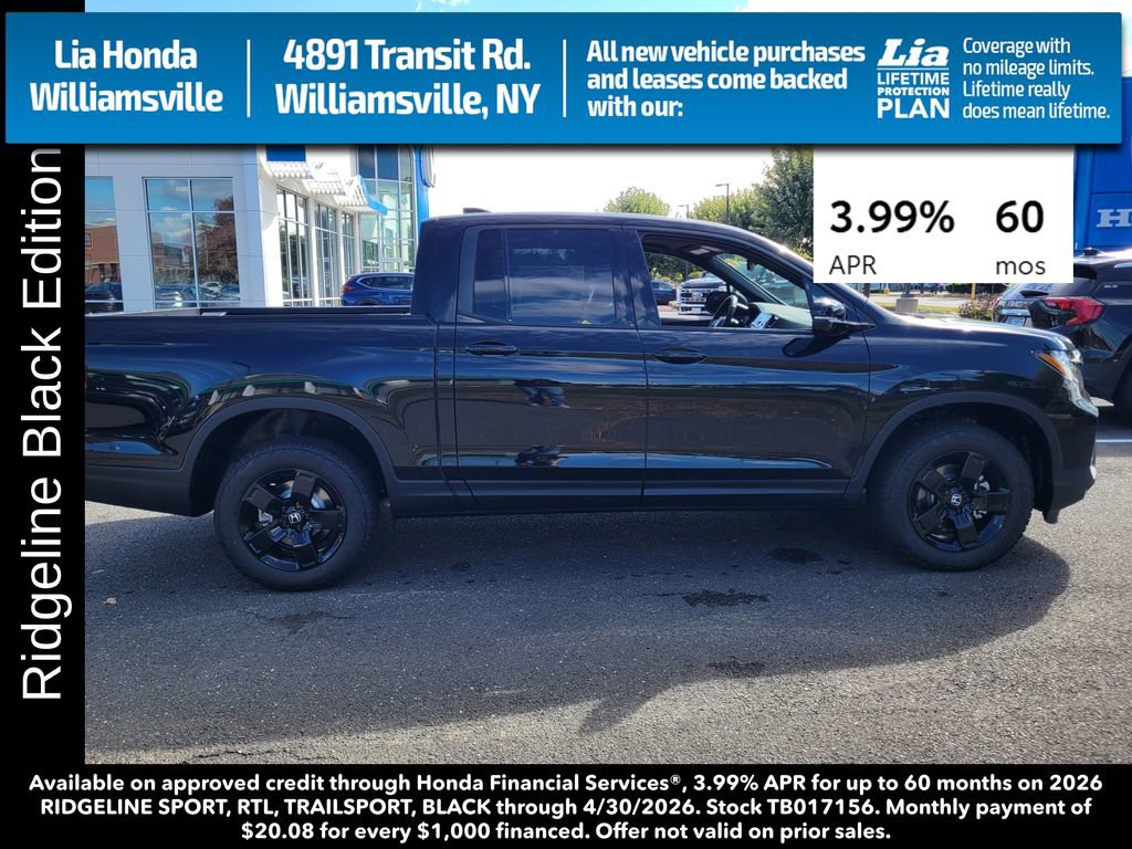New 2026 Honda Ridgeline Black Edition video 2