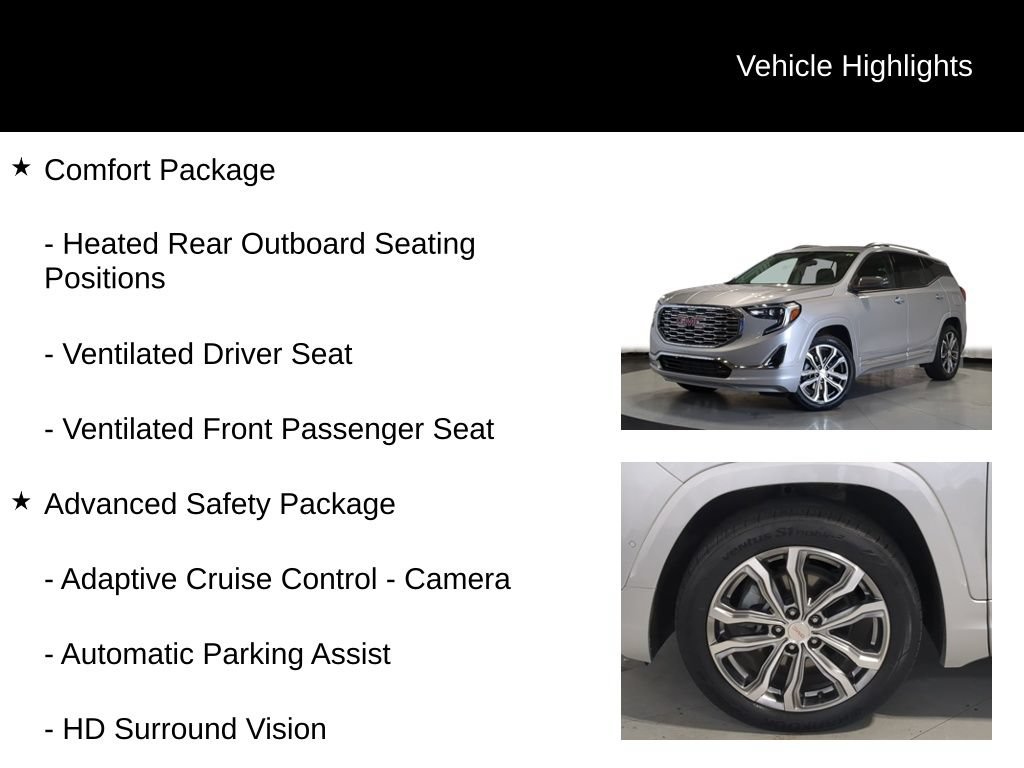 Used 2020 GMC Terrain Denali w/ Denali Premium Package AWD/4WD image 13