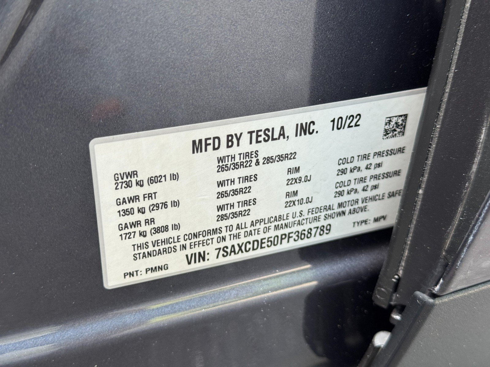 Used 2023 Tesla Model X AWD/4WD image 47