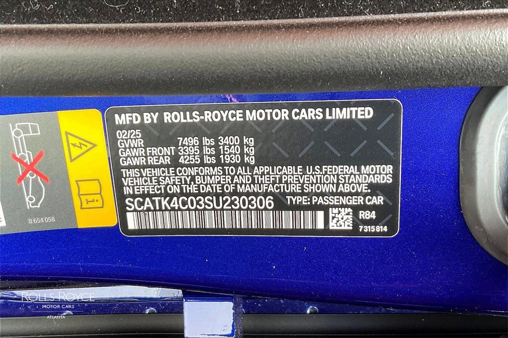 New 2025 Rolls-Royce Spectre Black Badge image 12