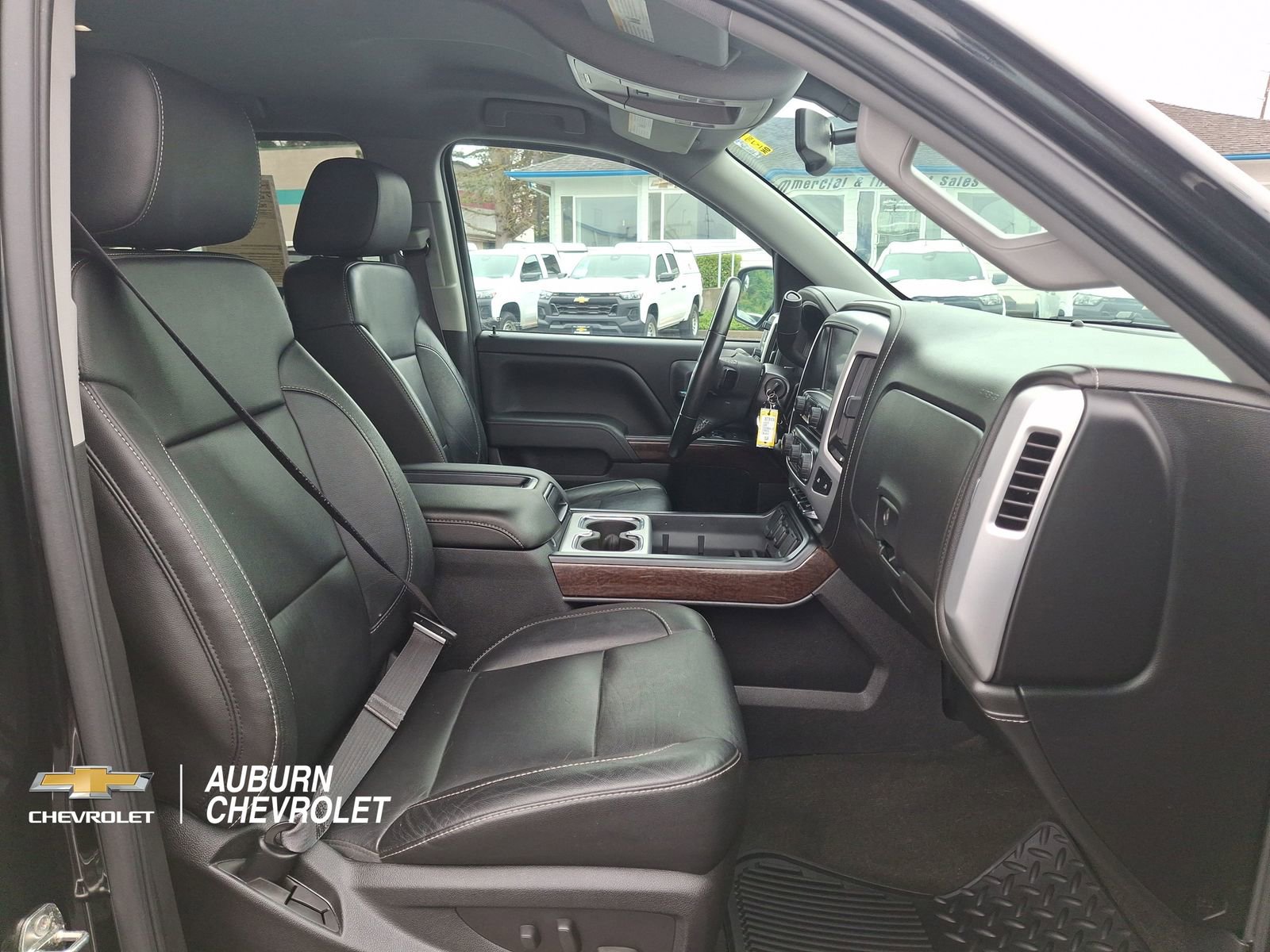 Certified 2015 GMC Sierra 1500 SLT w/ SLT Crew Cab Value Package AWD/4WD image 24