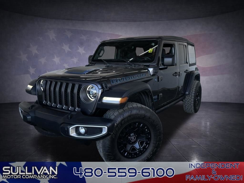 Used 2022 Jeep Wrangler Unlimited Rubicon 4xe w/ Safety Group