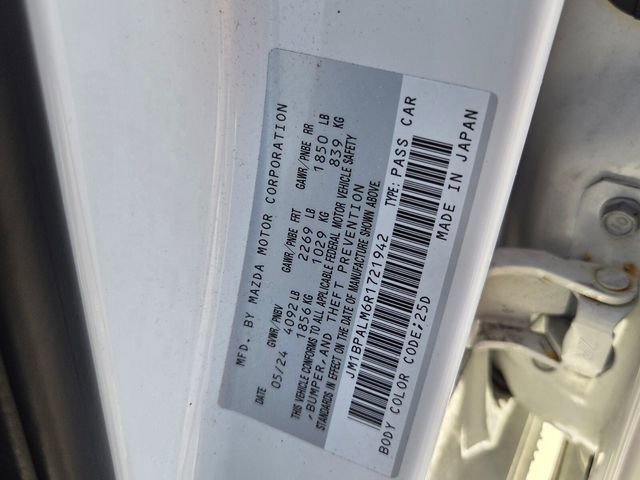 Certified 2024 MAZDA MAZDA3 s image 21