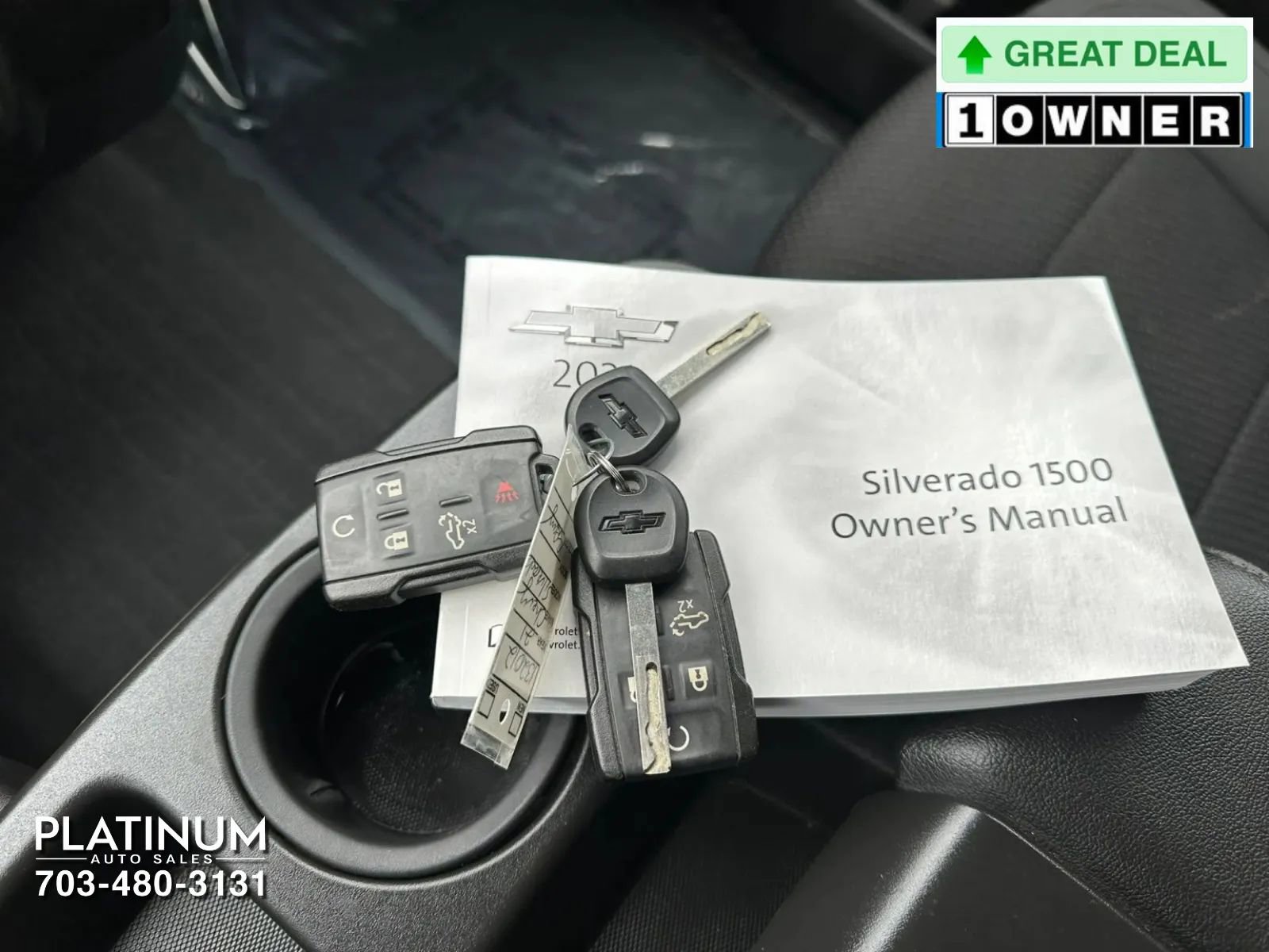 Used 2021 Chevrolet Silverado 1500 Custom w/ LPO, Dark Essentials Package AWD/4WD image 24