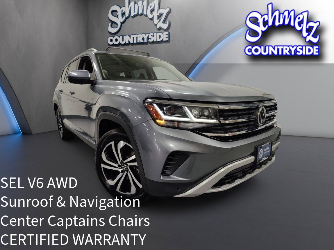 Certified 2022 Volkswagen Atlas SEL