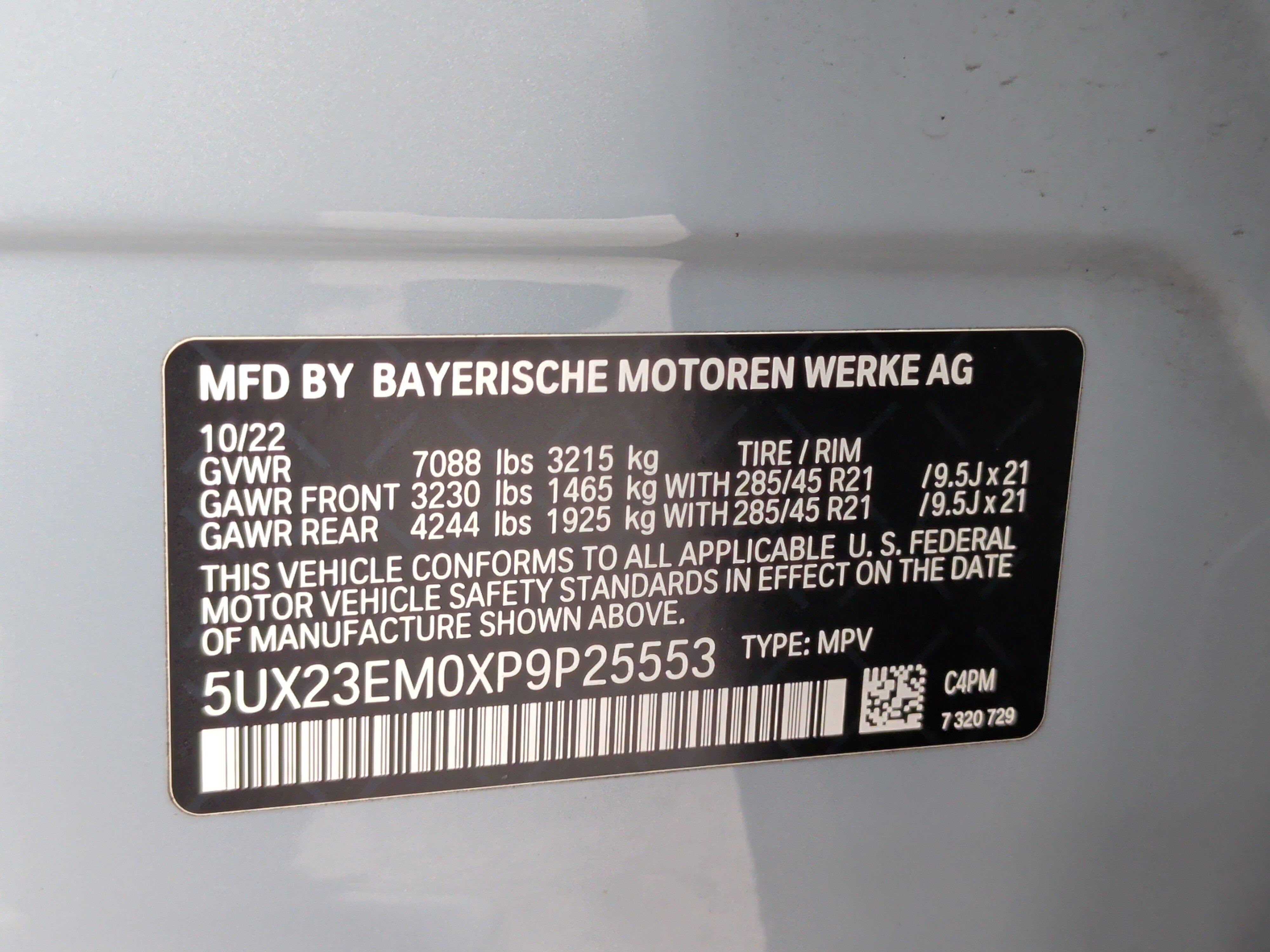 Certified 2023 BMW X7 xDrive40i w/ M Sport Package image 49