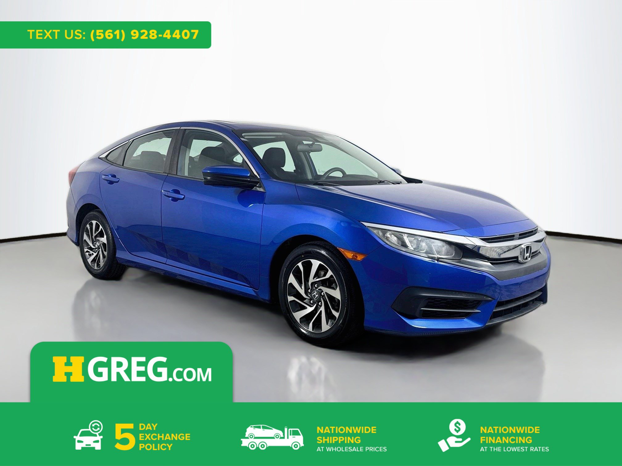 Used 2018 Honda Civic EX image 1