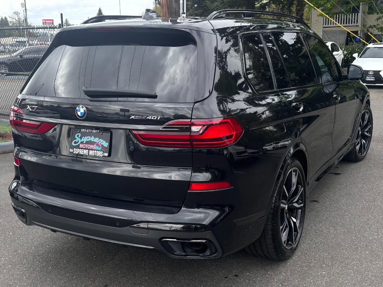Used 2020 BMW X7 xDrive40i w/ M Sport Package AWD/4WD image 42