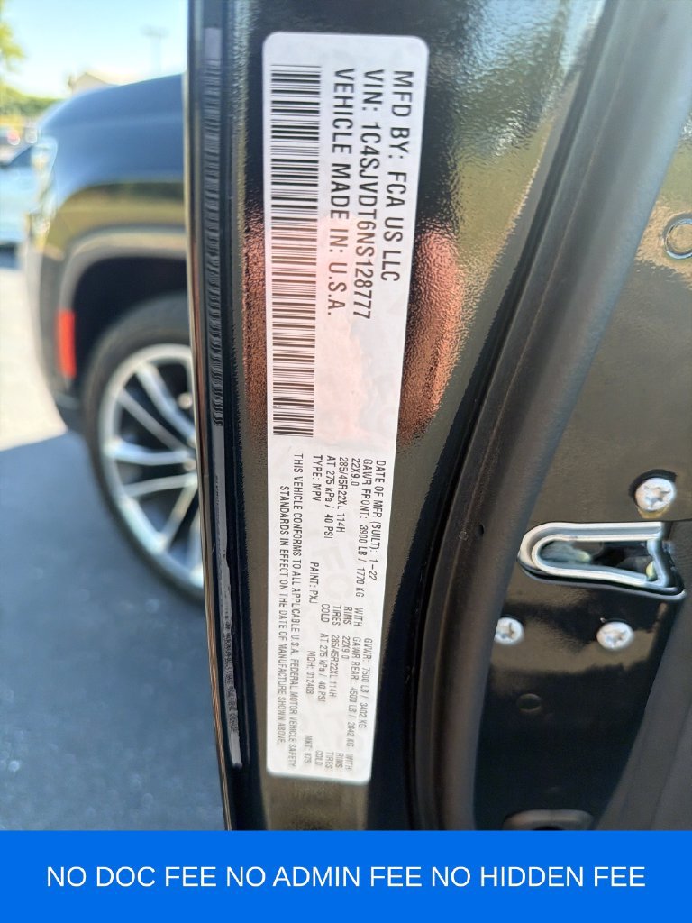 Used 2022 Jeep Wagoneer Series III w/ Premium Group I AWD/4WD image 32