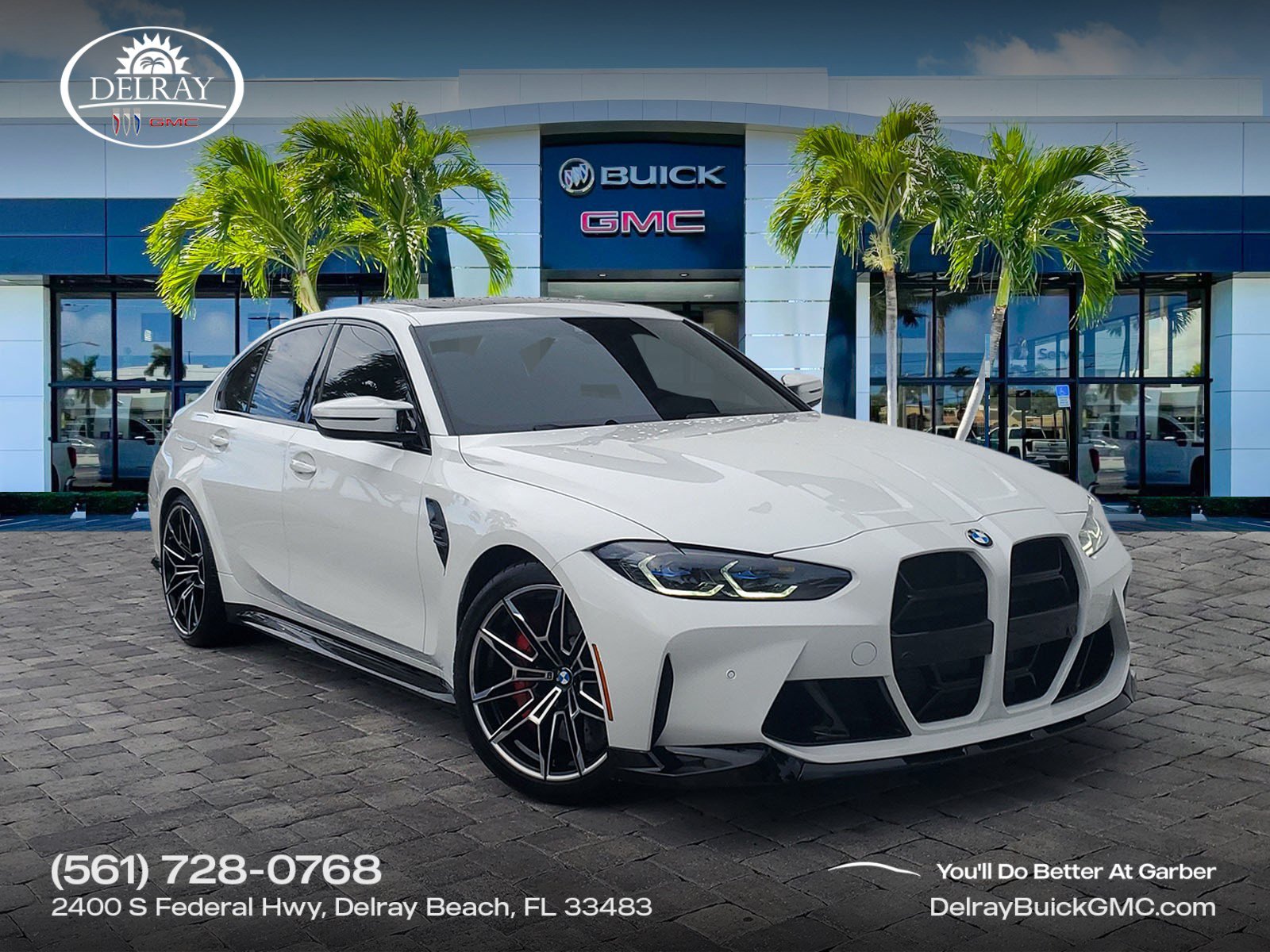 Used 2021 BMW M3 Competition w/ Executive Package RWD image 1
