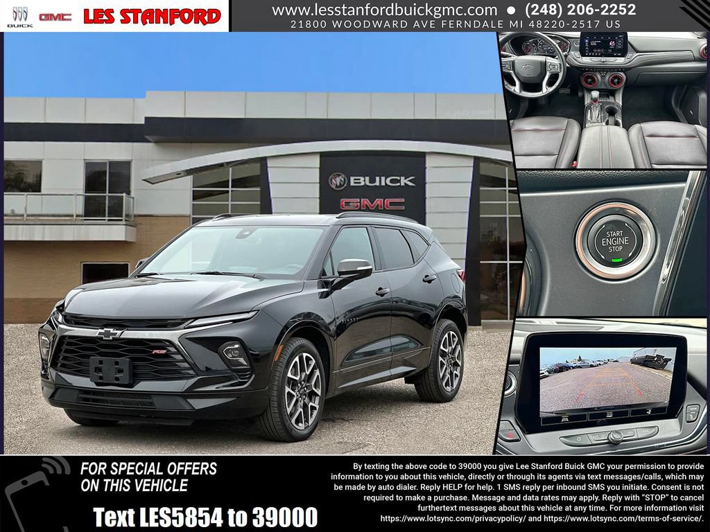 Certified 2025 Chevrolet Blazer RS AWD/4WD image 1