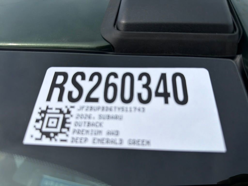 New 2026 Subaru Outback Premium image 12