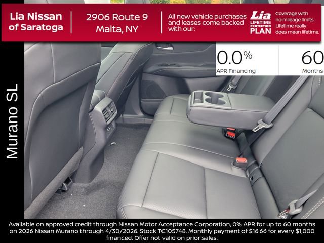 New 2026 Nissan Murano SL image 30