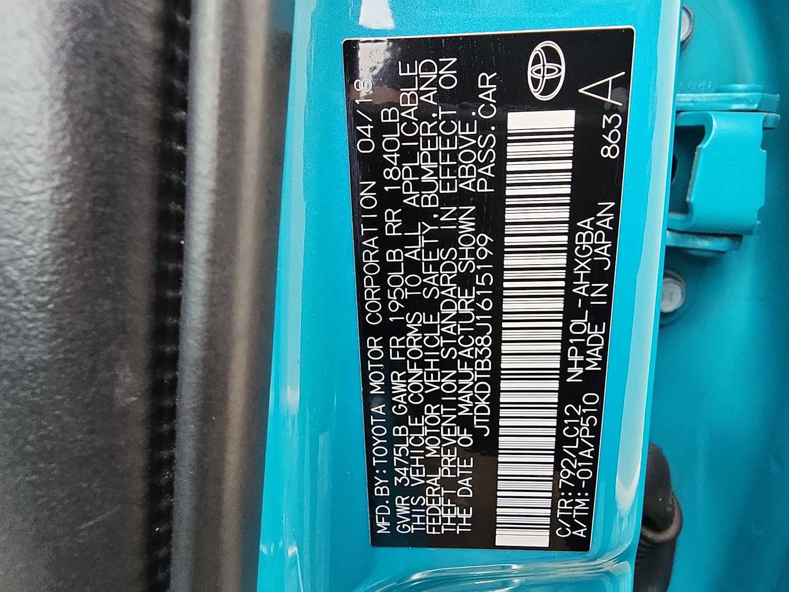 Used 2018 Toyota Prius C Four image 28