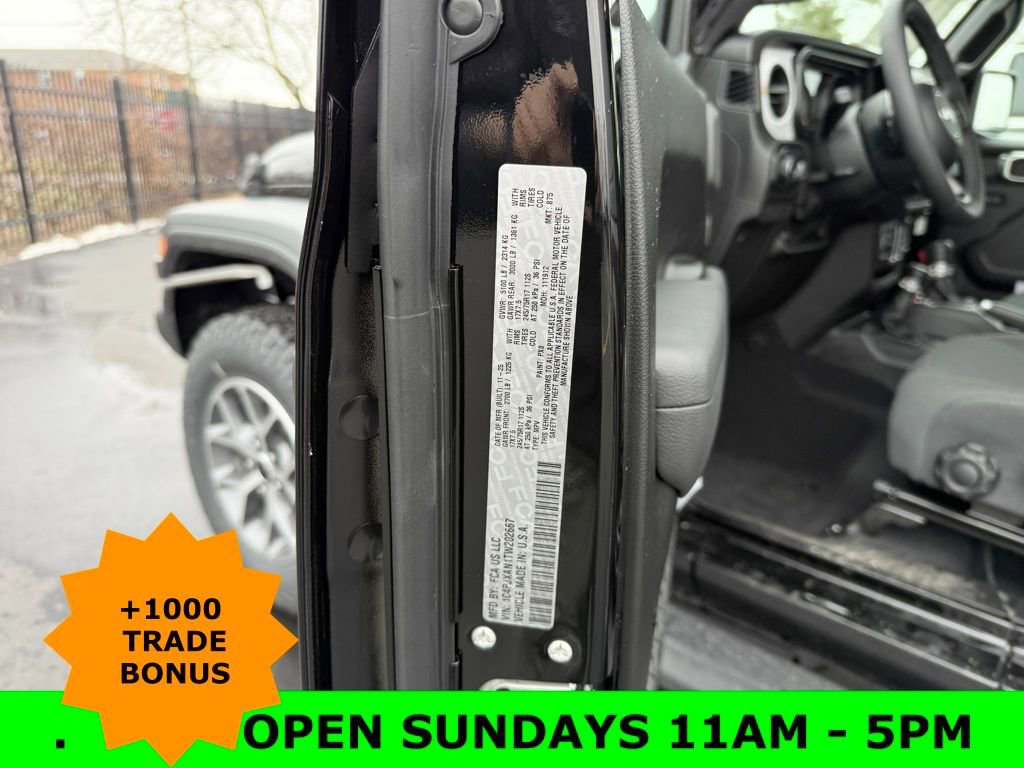 New 2026 Jeep Wrangler Sport S image 26