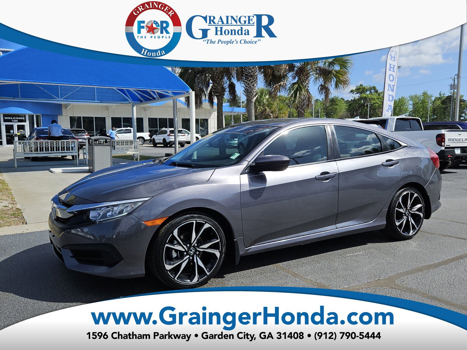 Used 2016 Honda Civic LX image 1