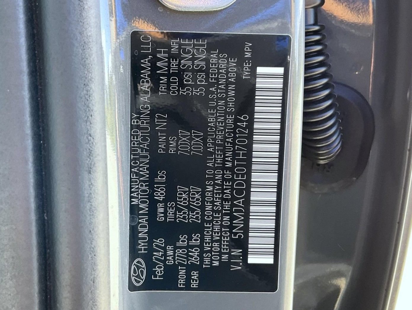Certified 2026 Hyundai Tucson SE AWD/4WD image 26