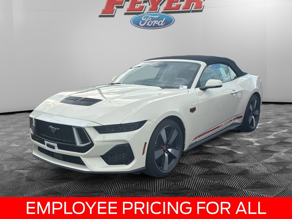 New 2025 Ford Mustang GT Premium w/ 60th Anniversary Package