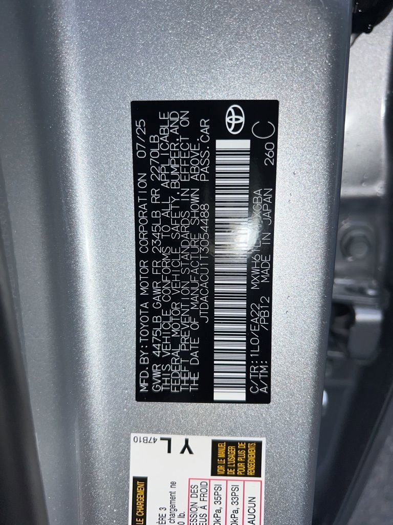 New 2026 Toyota Prius Plug-In Hybrid image 16