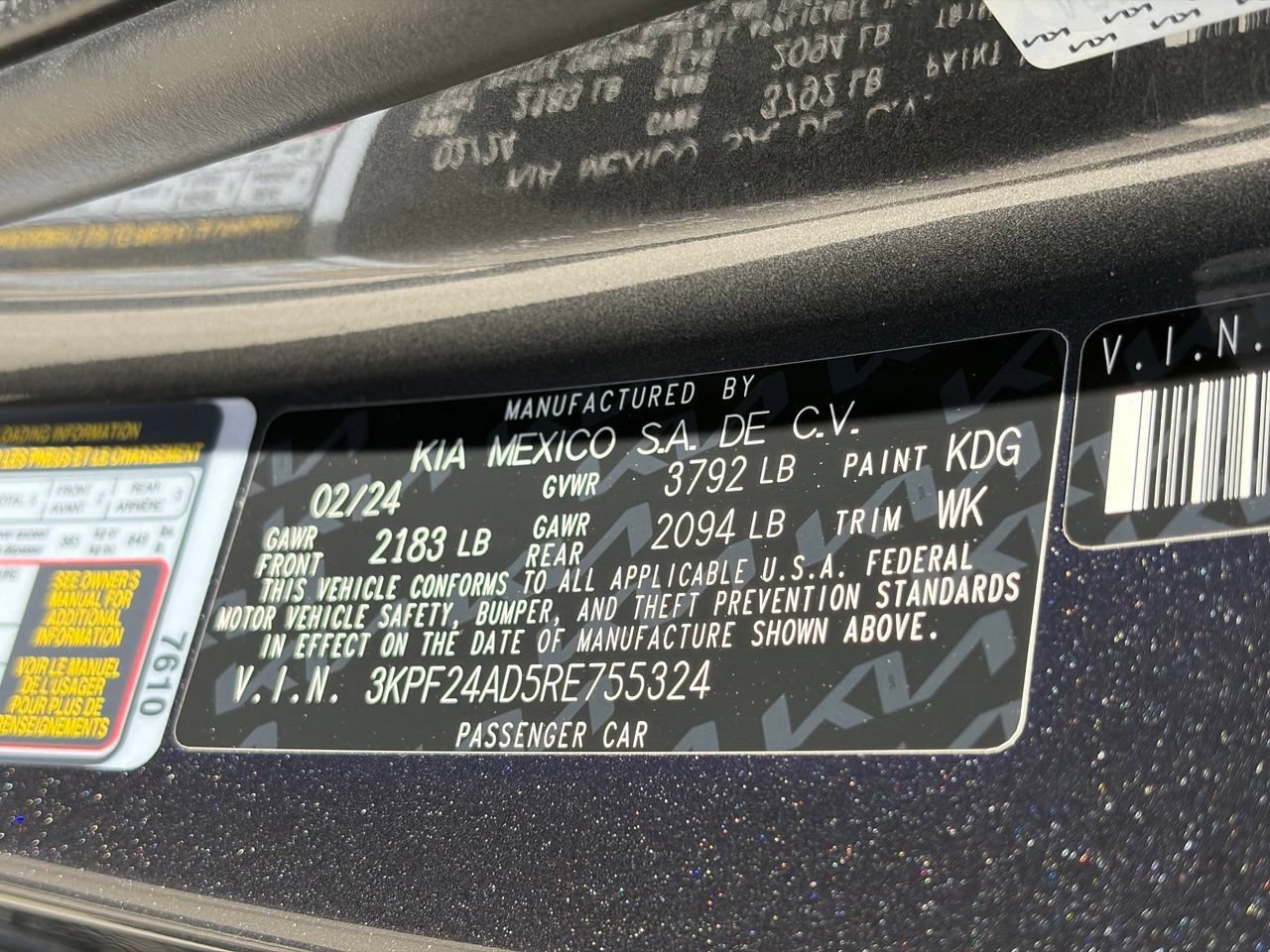 Used 2024 Kia Forte LXS w/ LXS Technology Package FWD image 14