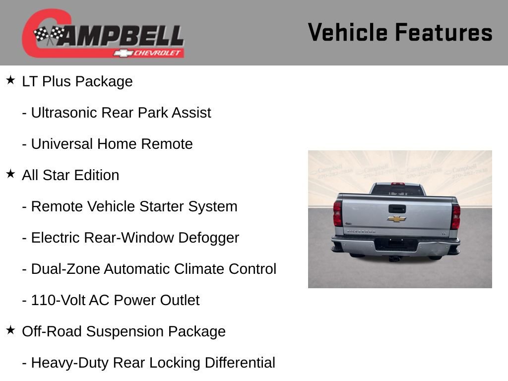 Used 2017 Chevrolet Silverado 1500 LT w/ All Star Edition image 26