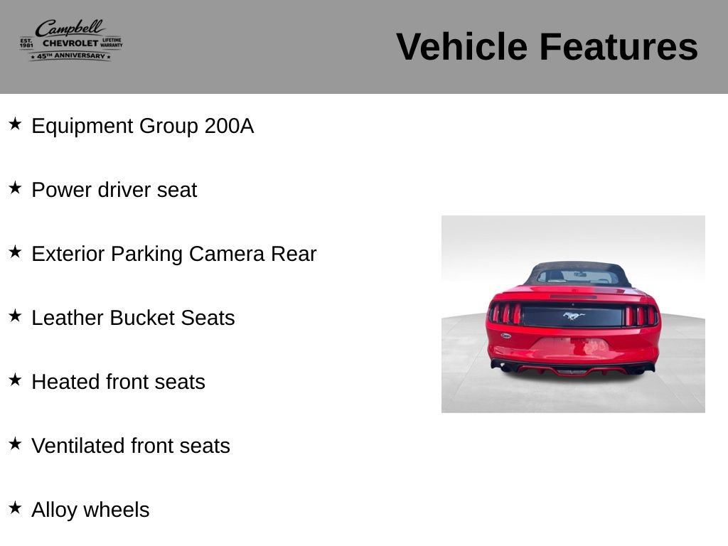 Used 2015 Ford Mustang Premium RWD image 5