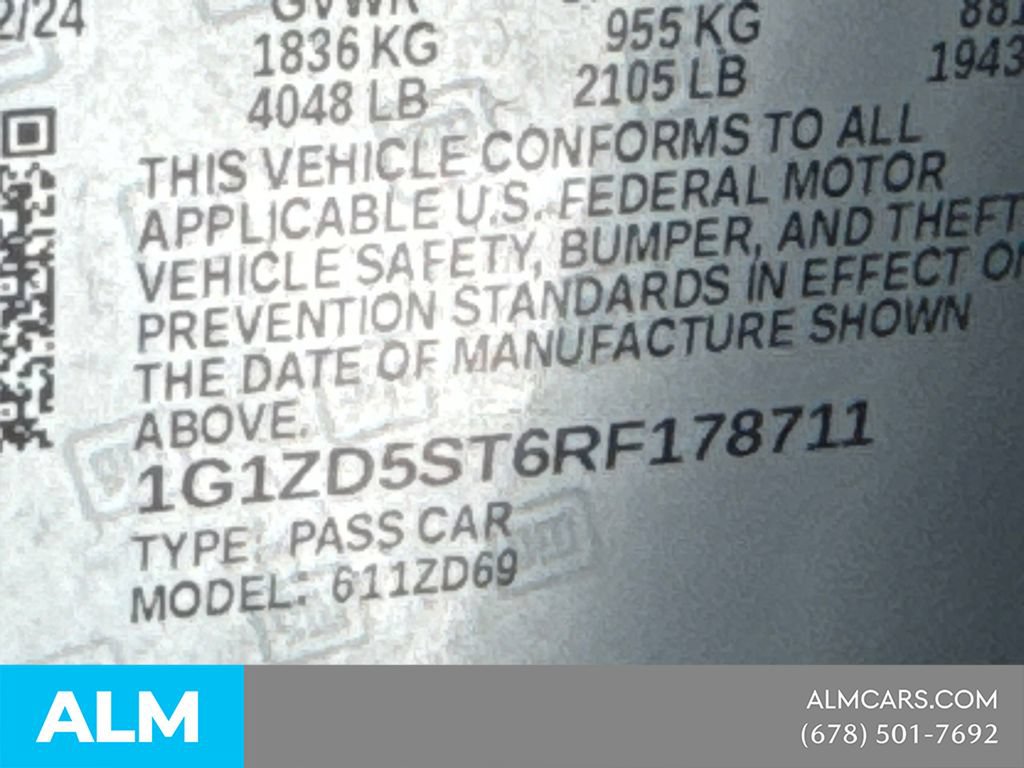 Used 2024 Chevrolet Malibu LT FWD image 35