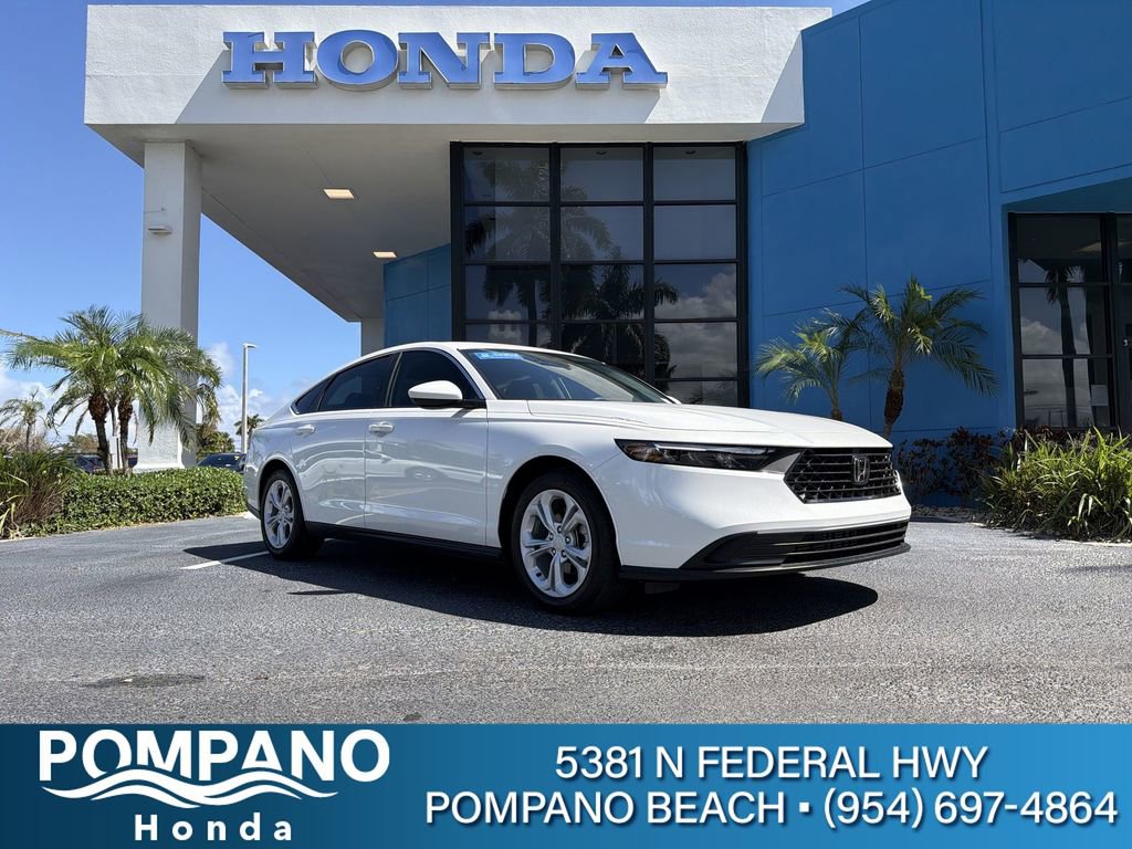 Certified 2025 Honda Accord LX