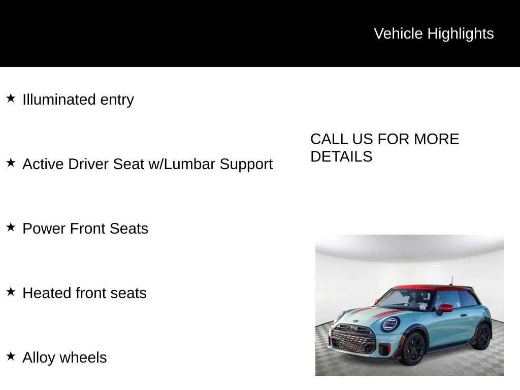 Used 2025 MINI Cooper John Cooper Works FWD image 34