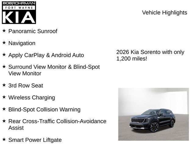 New 2026 Kia Sorento SX image 7