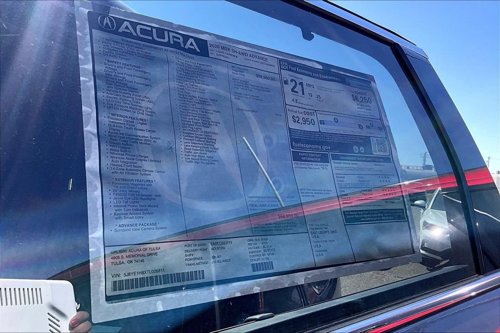 New 2026 Acura MDX w/ Advance Package AWD/4WD image 30