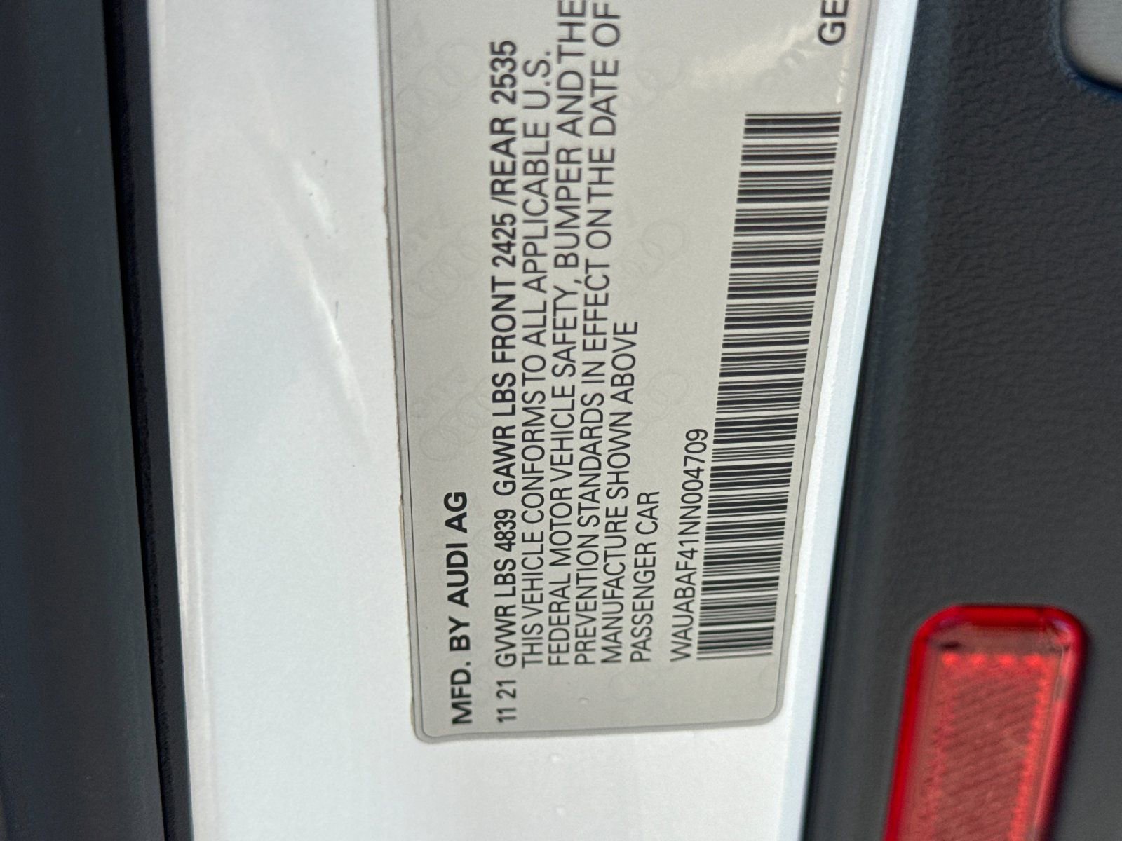 Used 2022 Audi A4 2.0T Premium w/ Convenience Package image 27