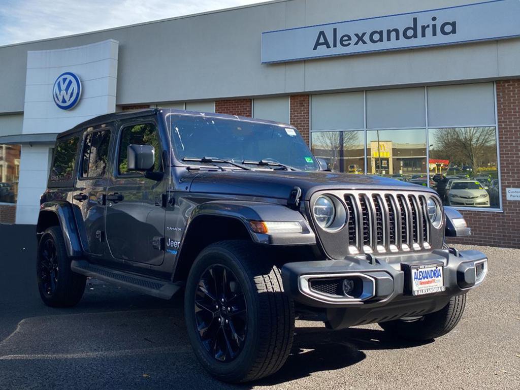 Used 2021 Jeep Wrangler Unlimited Sahara w/ Cold Weather Group image 1