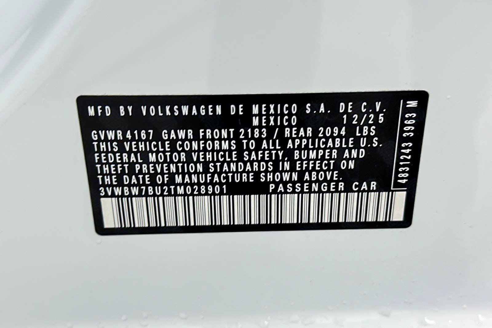 New 2026 Volkswagen Jetta Sport FWD image 23