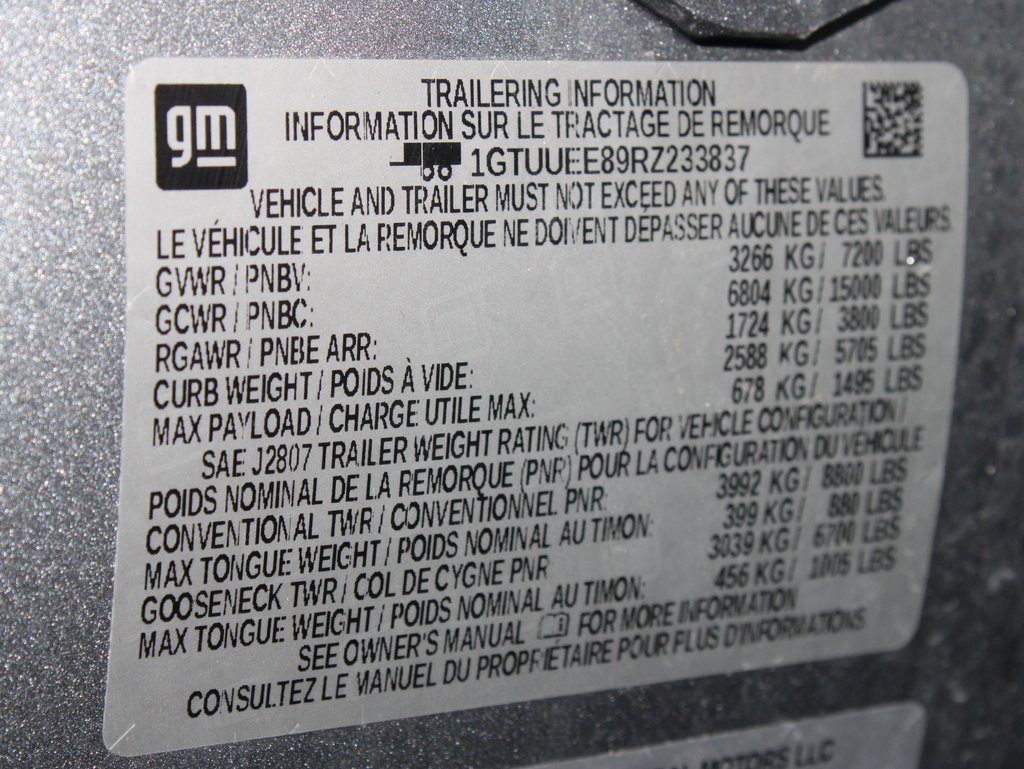 Used 2024 GMC Sierra 1500 AT4 w/ AT4 Preferred Package image 78