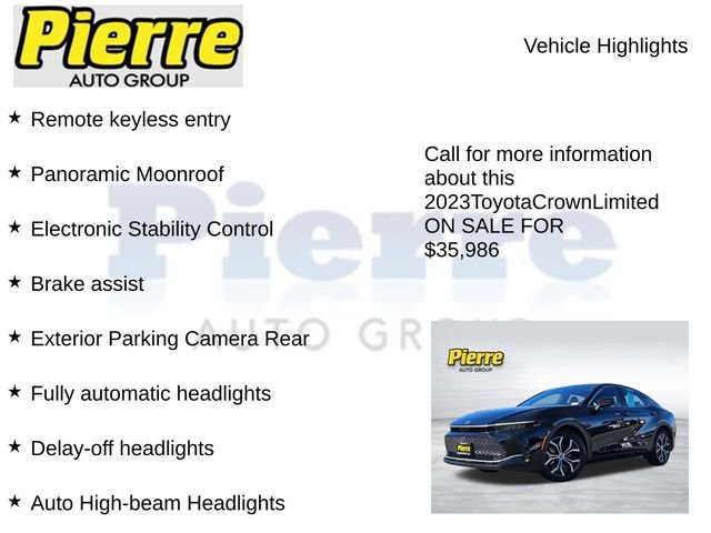 Used 2023 Toyota Crown Limited image 14