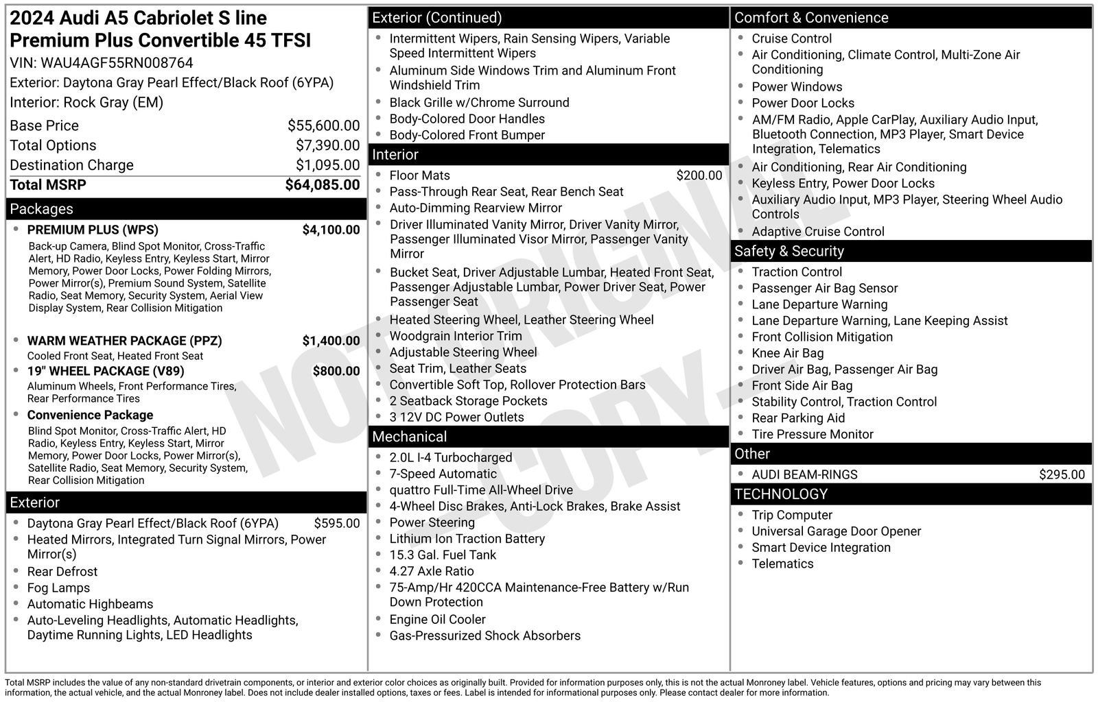 Certified 2024 Audi A5 2.0T Premium Plus w/ Premium Plus image 31
