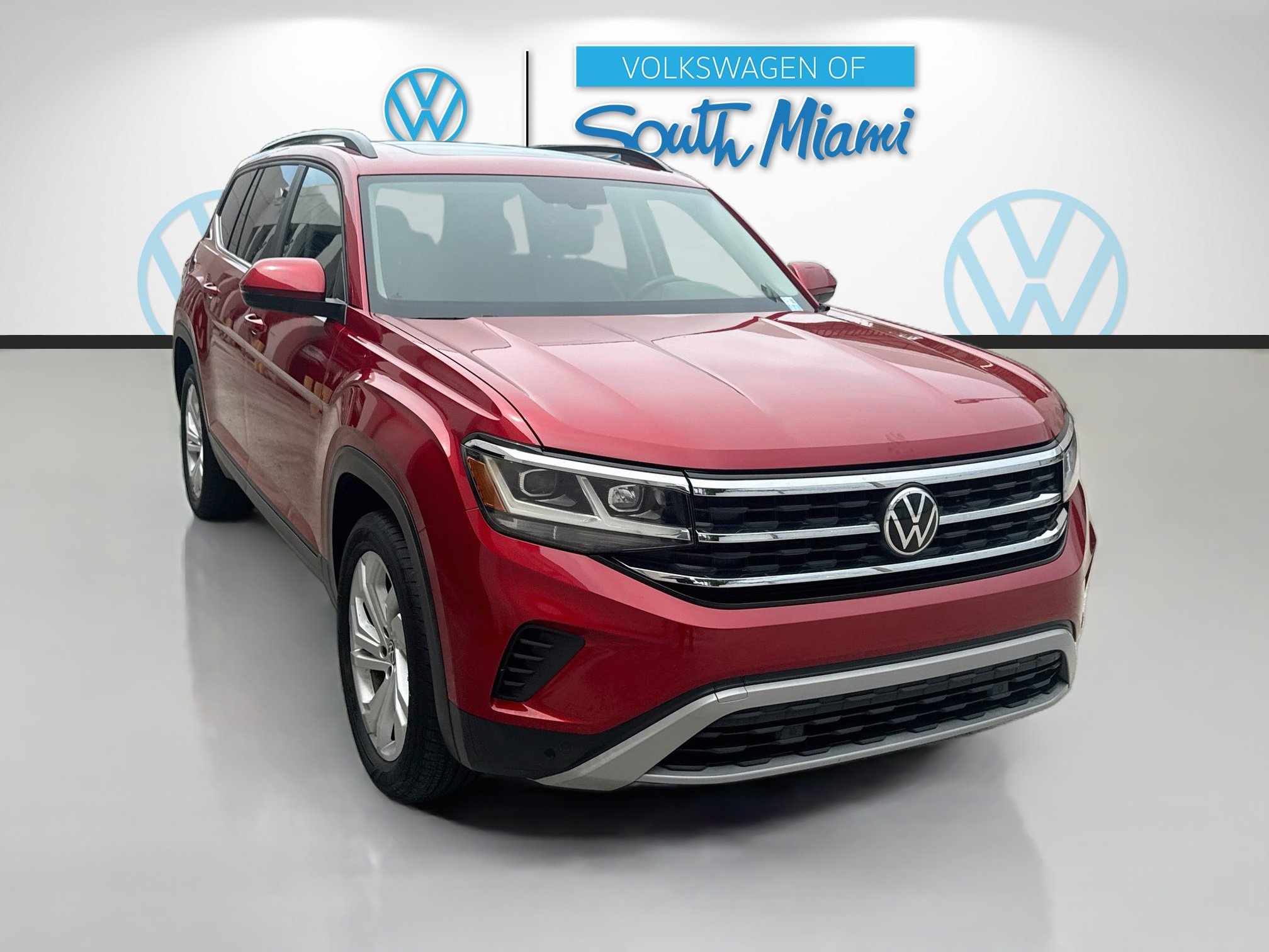 Used 2021 Volkswagen Atlas SE w/ Panoramic Sunroof Package