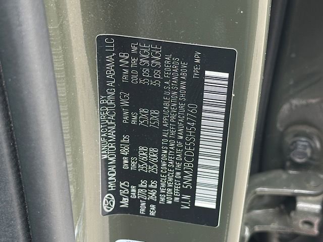 Used 2025 Hyundai Tucson SEL AWD/4WD image 30