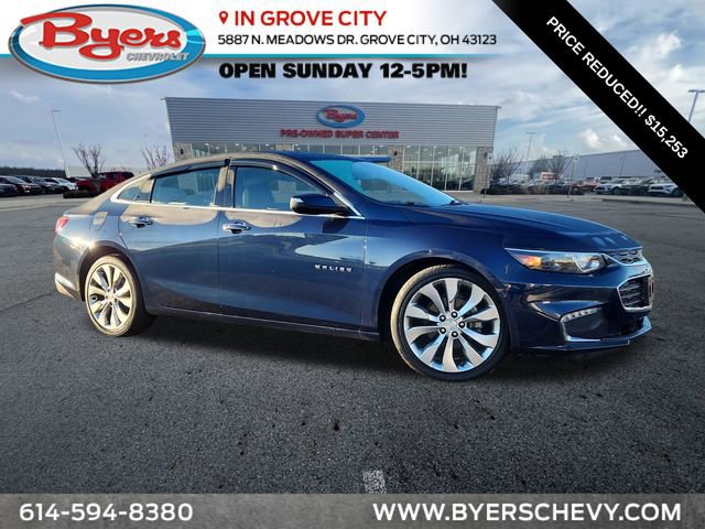 Used 2018 Chevrolet Malibu Premier w/ Premier Sun and Wheel Package